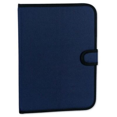 Carpeta con cierre de velcro.