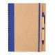 libreta con bolígrafo a juego