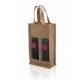 bolsa para dos botellas de vino