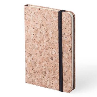bloc de notas de corcho natural
