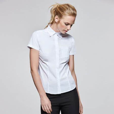 camisas de trabajo bordadas