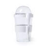 vaso de plástico blanco
