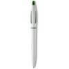 Boligrafo blanco verde de calidad