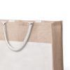 Bolsa de yute estampada